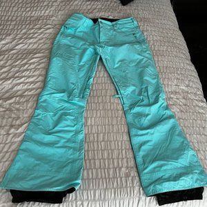 Burton Teal Ski and Snowboard Pants Size M